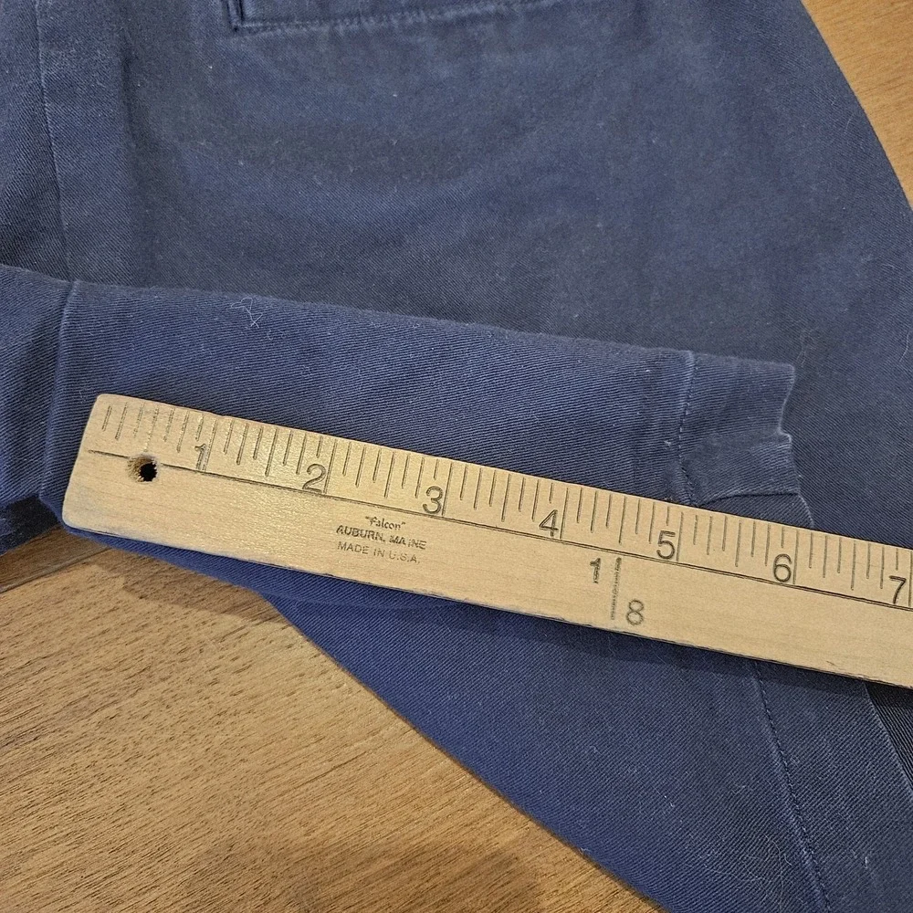 Lands' End Women's Navy Blue Chino Shorts Size 6